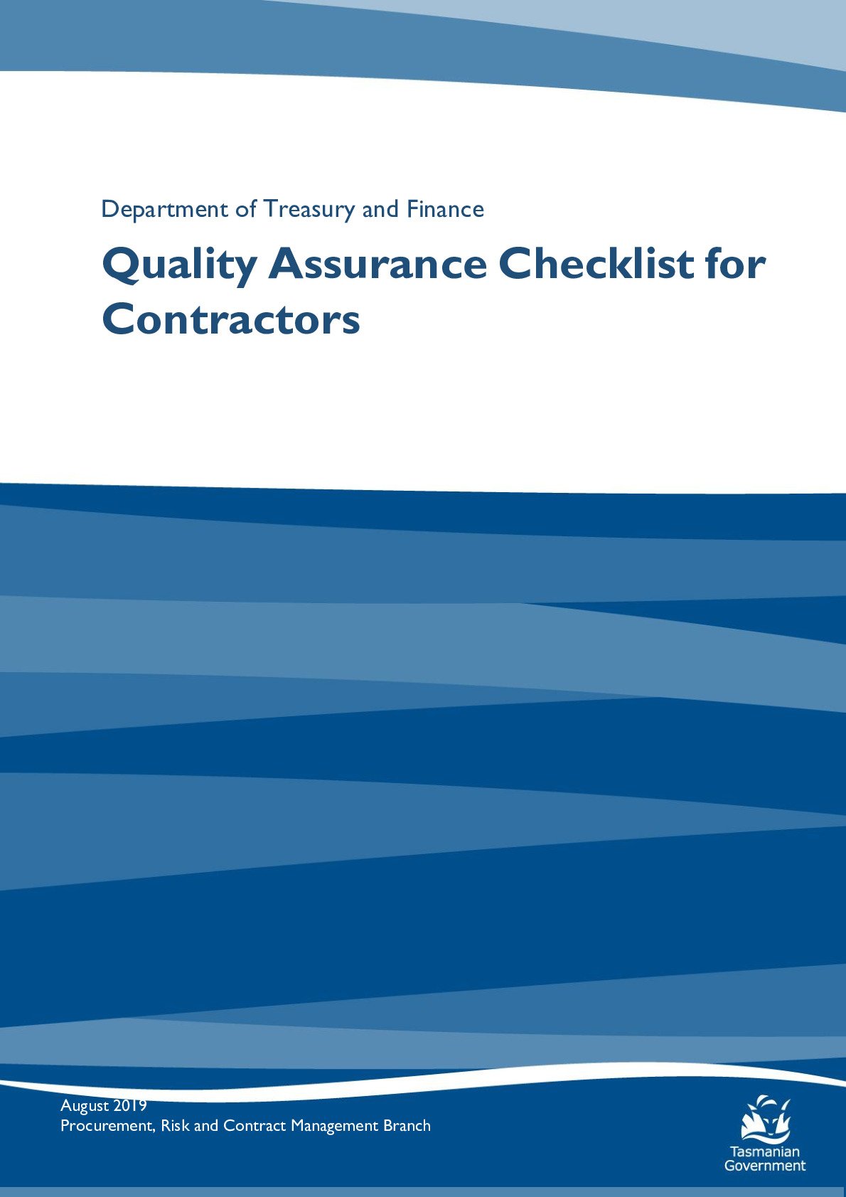 Quality Assurance Checklist